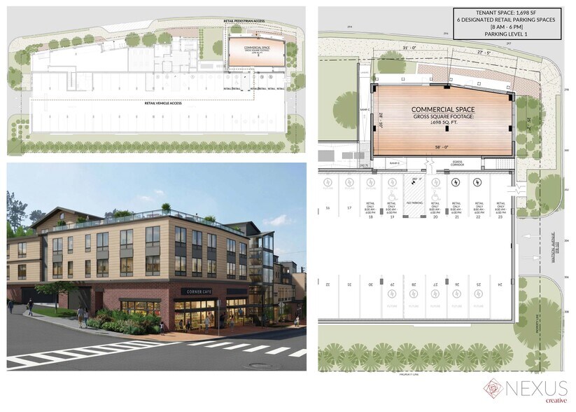 136 Croton Ave, Ossining, NY à louer - Plan de site – Image 1 sur 2