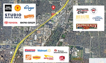 746 US Highway 75, Richardson, TX à louer Carte– Image 2 sur 3