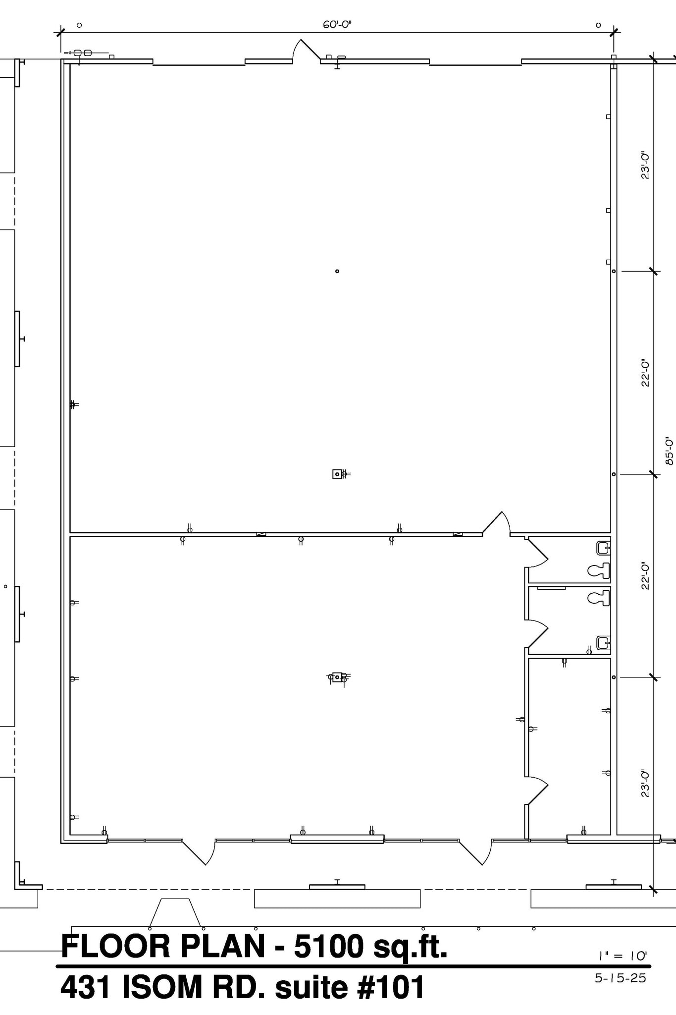 431 Isom Rd, San Antonio, TX à louer Plan d’étage– Image 1 sur 1