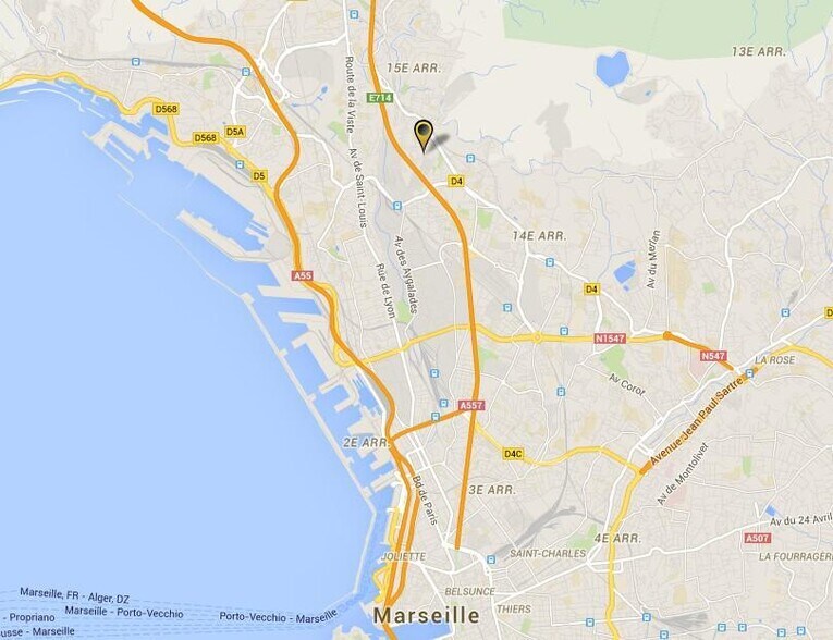 42 Boulevard De La Padouane, Marseille à louer - Plan d’étage – Image 2 sur 2