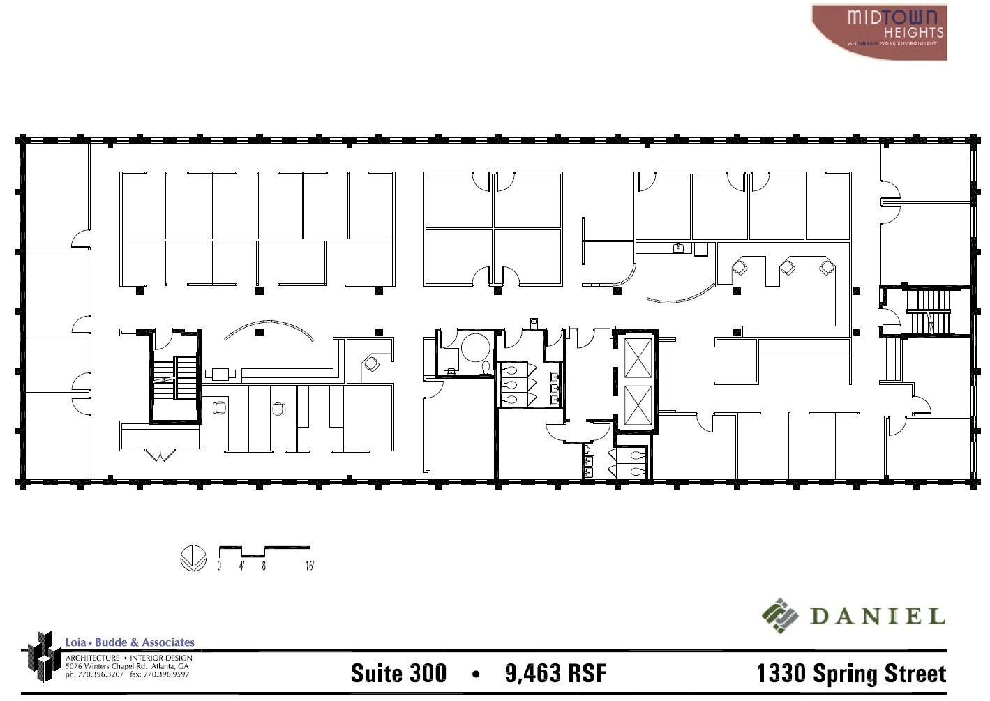 1330 Spring St NW, Atlanta, GA à louer Plan d’étage– Image 1 sur 1