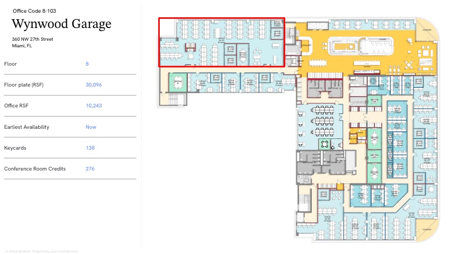 2660 NW 3rd Ave, Miami, FL à louer Plan d’étage– Image 1 sur 1