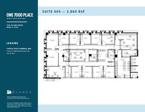 7000 SW 62nd Ave, Miami, FL à louer Plan d’étage– Image 1 sur 1