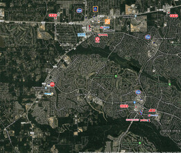 9955 Woodlands Pky, The Woodlands, TX - VUE AÉRIENNE  vue de carte - Image1