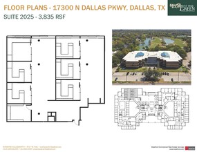 17300 N Dallas Pky, Dallas, TX à louer Plan d’étage– Image 1 sur 1