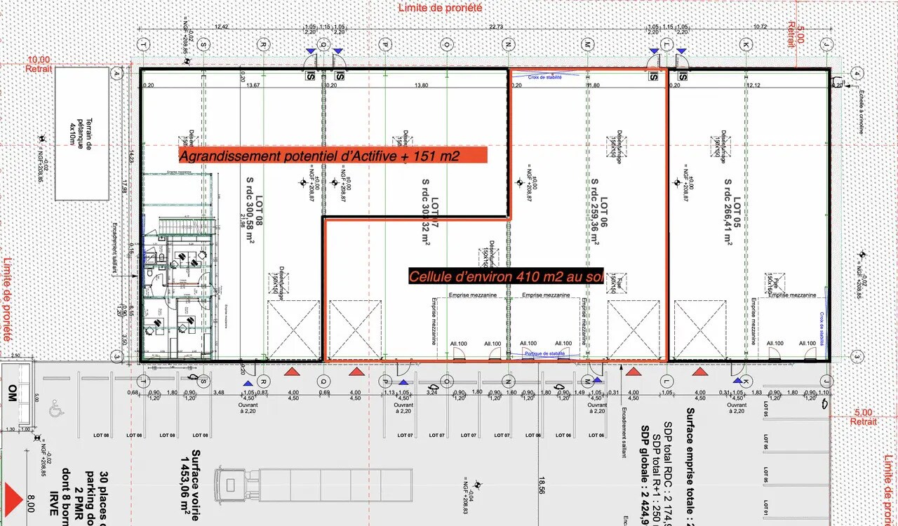 Saint-Vulbas, Ain 01150 - Lot Lot 1 -  - Plan d’étage - Image 2 of 4