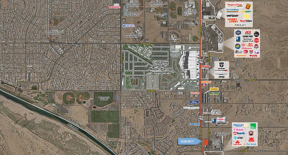 2751 Miracle Mile, Bullhead City, AZ à louer - Photo de l’immeuble – Image 2 sur 5