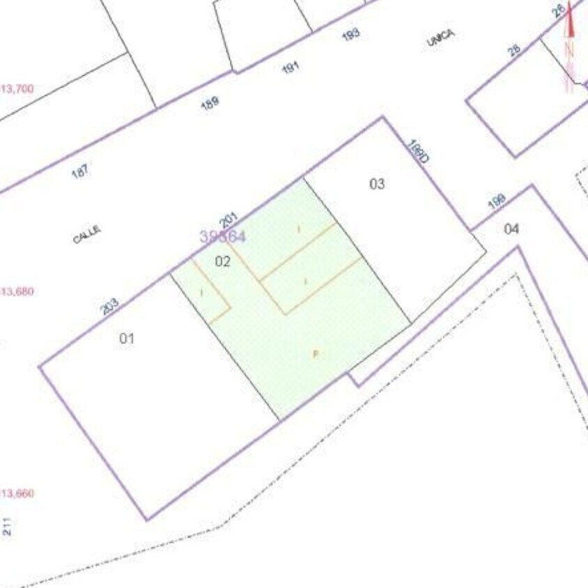 Terrain dans Tolbaños, Ávila à vendre Plan cadastral– Image 1 sur 2