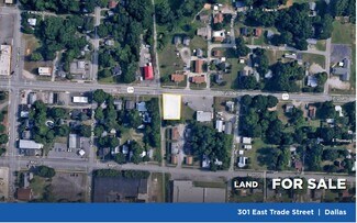 Plus de détails pour 301 E Trade St, Dallas, NC - Terrain à vendre