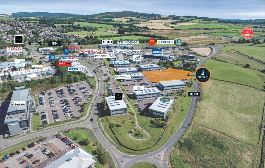 Venture Dr, Westhill à louer - Plan de site – Image 3 sur 12