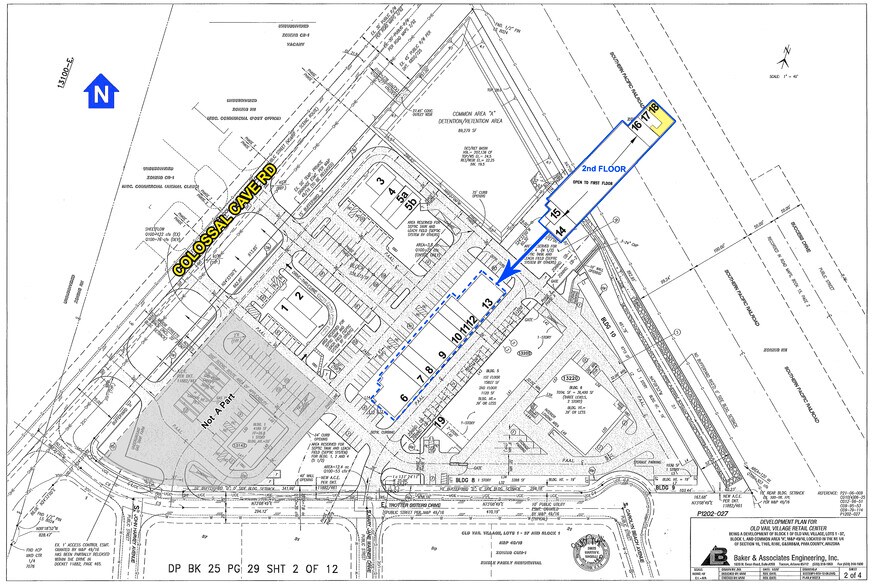 13190 E Colossal Cave Rd, Vail, AZ à louer - Plan de site – Image 3 sur 4
