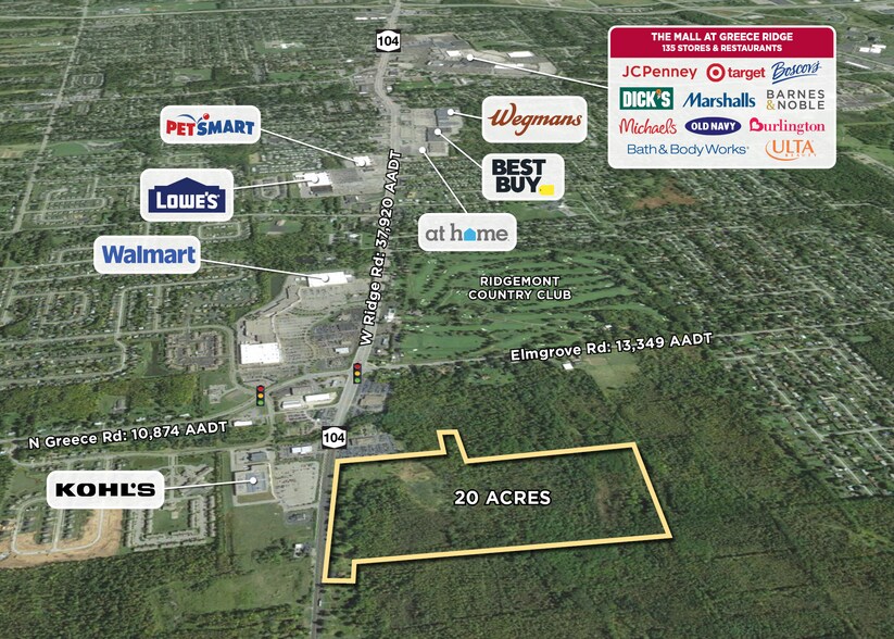 4057 W Ridge Rd, Rochester, NY à louer - Aérien – Image 2 sur 2