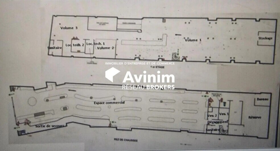Local commercial dans Toulouse à vendre - Plan d’étage – Image 1 sur 1