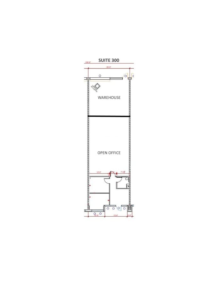 5012 B U Bowman Dr, Buford, GA 30518 - Lot 300 - - Plan d’étage - Image 2 of 3