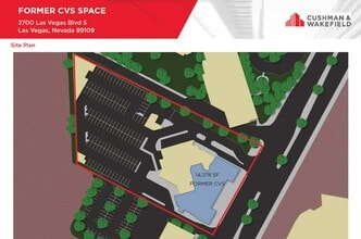 2700 Las Vegas Blvd, Las Vegas, NV à louer Plan de site– Image 1 sur 1
