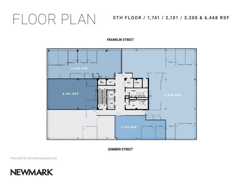 600 Summer St, Stamford, CT à louer Plan d’étage– Image 1 sur 1