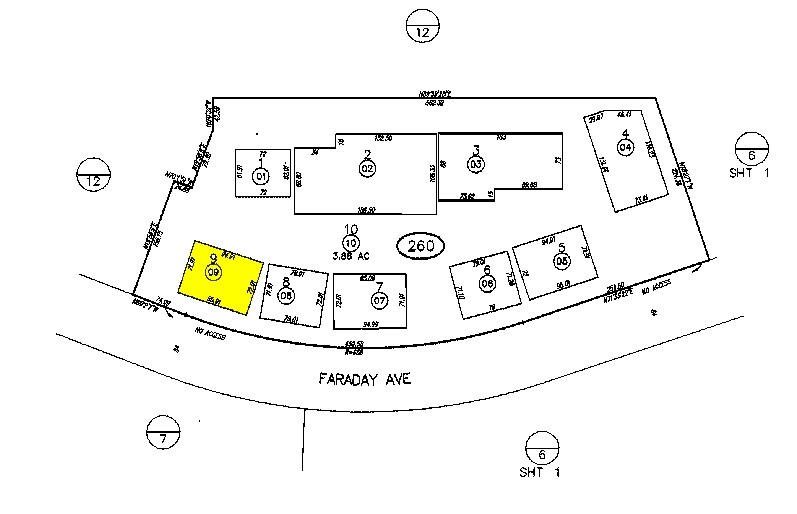 2230 Faraday Ave, Carlsbad, CA à vendre - Plan cadastral – Image 2 sur 6