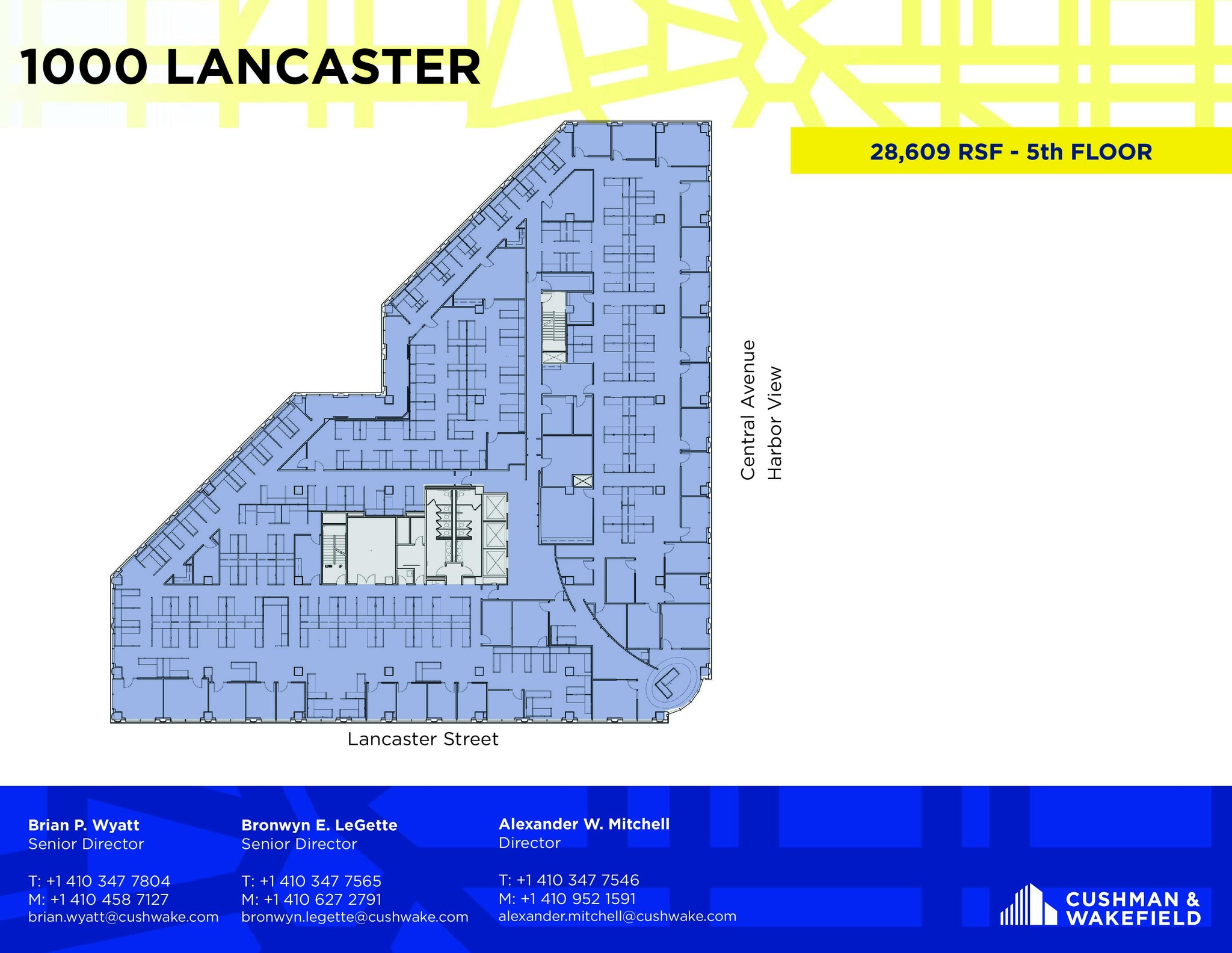 100 International Dr, Baltimore, MD à louer Plan d’étage– Image 1 sur 1