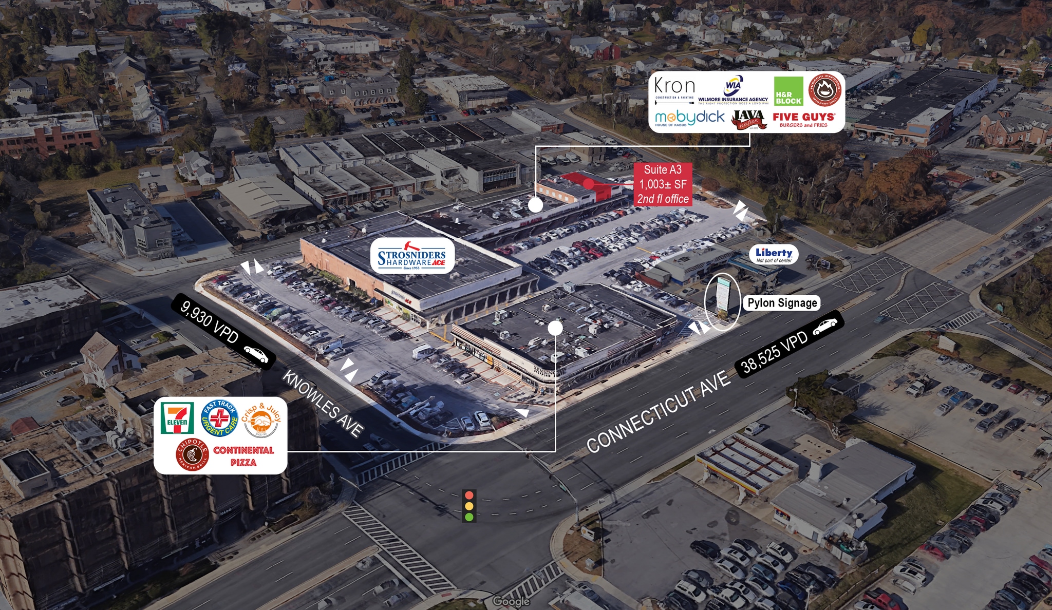 10504-10520 Connecticut Ave, Kensington, MD à louer Photo principale– Image 1 sur 5