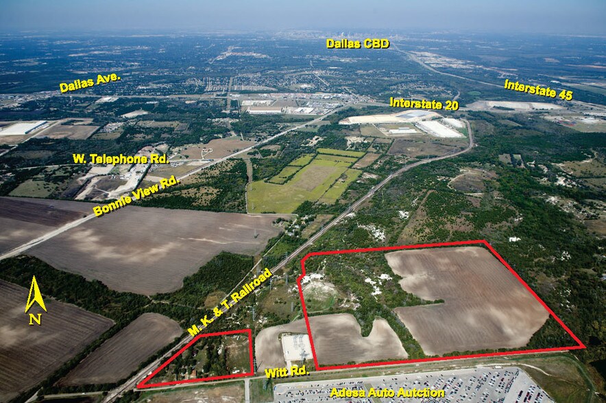 5001 Witt Rd, Dallas, TX à vendre - Photo principale – Image 1 sur 6