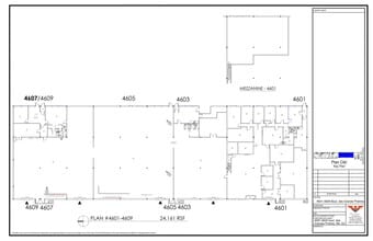 4587-4625 Boul des Grandes-Prairies, Montréal, QC à louer Plan de site– Image 1 sur 1