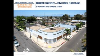 Plus de détails pour 2119 S Atlantic Blvd, Commerce, CA - Industriel/Logistique à vendre