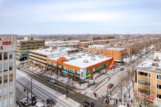 6605-6621 Ch de la Côte-des-Neiges, Montréal, QC - Vue aérienne  vue de carte