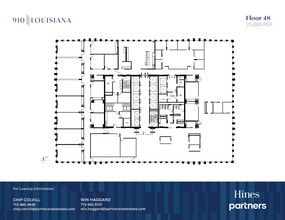 910 Louisiana St, Houston, TX à louer Plan d’étage– Image 1 sur 1