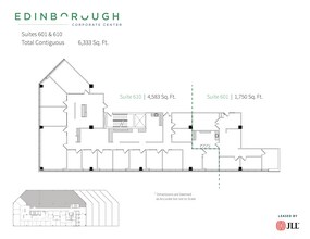 3300 Edinborough Way, Edina, MN à louer Plan d’étage– Image 1 sur 2