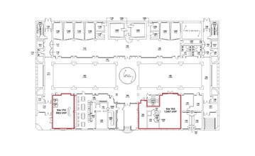 1 E Center St, Fayetteville, AR à louer Plan d’étage– Image 1 sur 1