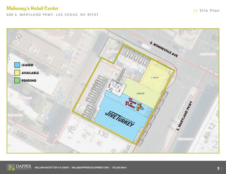 608 S Maryland Pkwy, Las Vegas, NV à louer - Photo de l’immeuble – Image 2 sur 8