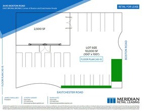 3490 Boston Rd, Bronx, NY à louer Plan d’étage– Image 1 sur 4