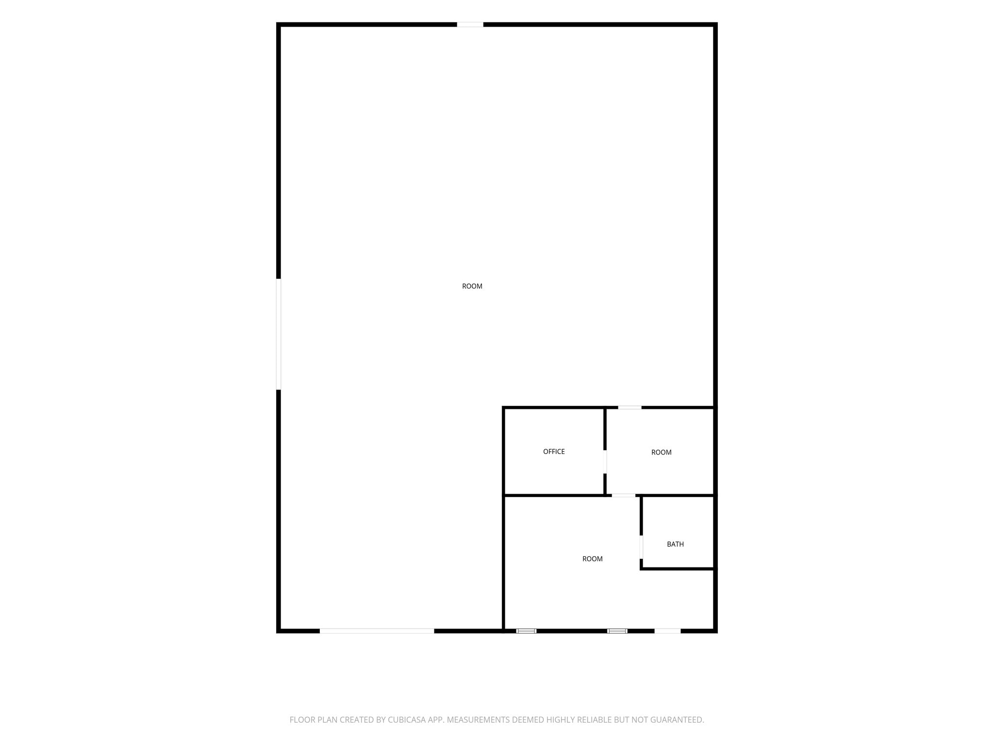 1505-1509 Commerce St, Yukon, OK à louer Plan d’étage– Image 1 sur 1