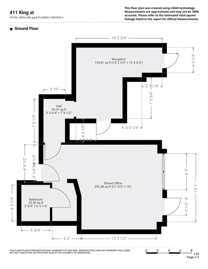 301-317 4th St S, La Crosse, WI 54601 - Lot 411 -  - Plan d’étage - Image 1 of 9