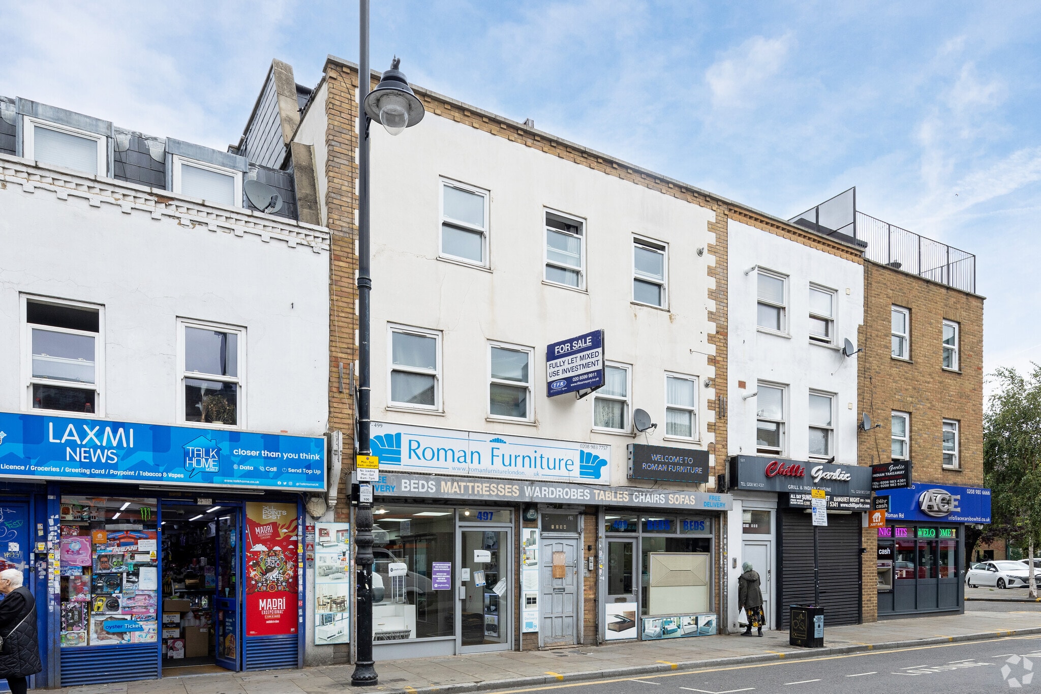 497-499 Roman Rd, Londres à vendre Photo principale– Image 1 sur 3