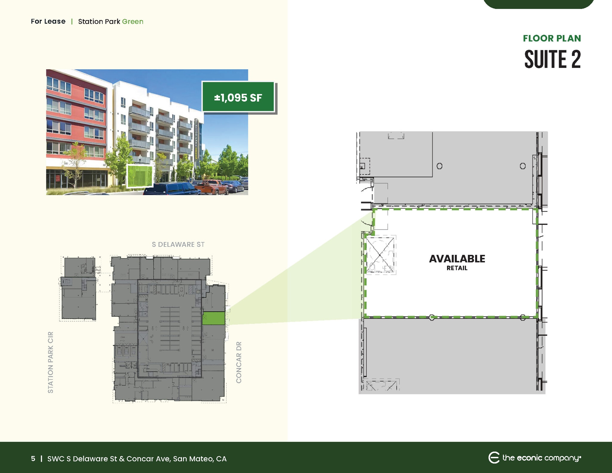 430 Station Park Cir S100, San Mateo, CA à louer Plan d’étage– Image 1 sur 1