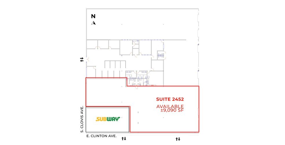 2452 N Clovis Ave, Fresno, CA à louer - Photo de l’immeuble – Image 2 sur 5