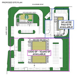 Plus de détails pour 6600 Murphy Rd, Sachse, TX - Local commercial à louer