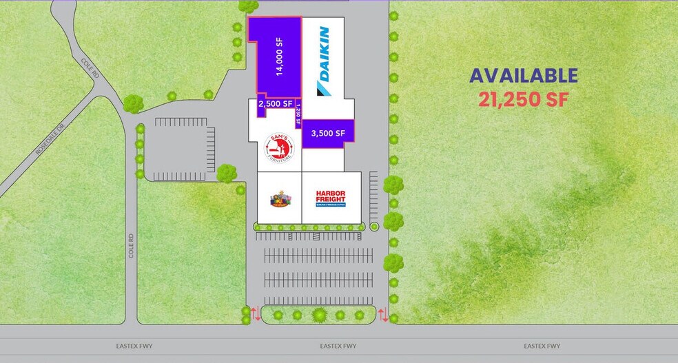 6640 Eastex Fwy, Beaumont, TX à louer - Photo de l’immeuble – Image 2 sur 5