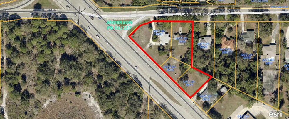 1409 E Manasota Beach Rd, Englewood, FL à vendre - Aérien – Image 2 sur 3