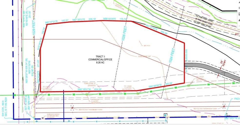 N Air Depot Blvd & Coffee Creek Rd, Edmond, OK à vendre - Plan de site – Image 2 sur 2
