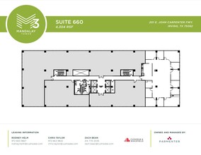 201 E John Carpenter Fwy, Irving, TX à louer Plan d’étage– Image 1 sur 1