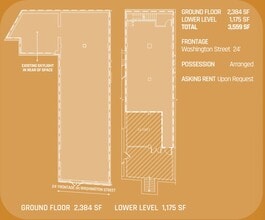 71-73 Gansevoort St, New York, NY à louer Plan d’étage– Image 2 sur 6