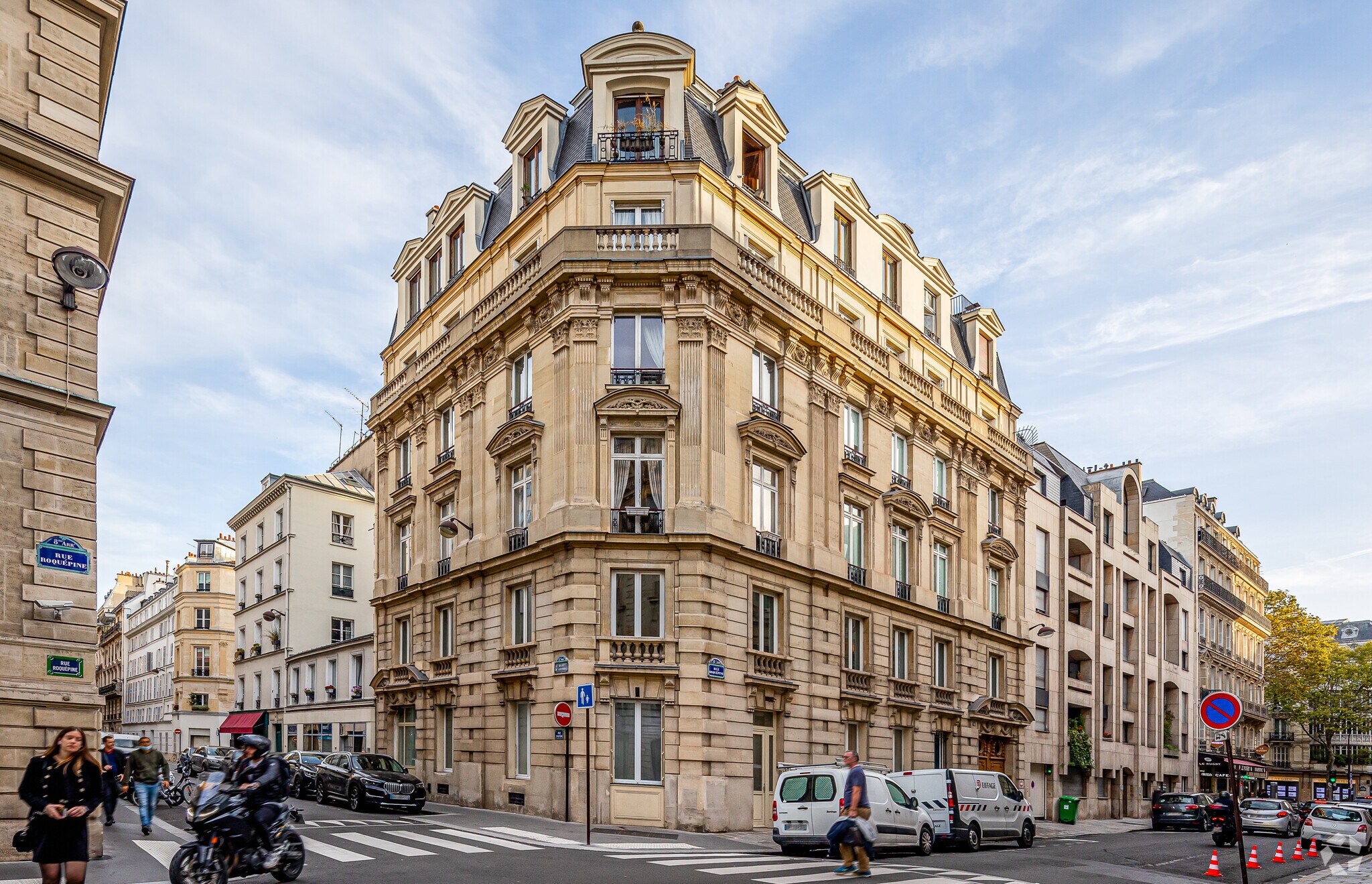 6 Rue Roquépine, Paris à vendre Photo de l’immeuble– Image 1 sur 18
