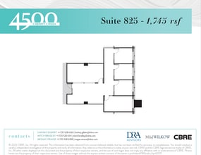 4500 S Cherry Creek Dr, Denver, CO à louer Plan d’étage– Image 1 sur 1