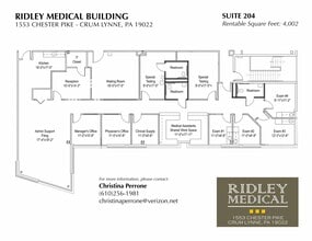 1553 Chester Pike, Crum Lynne, PA à louer Plan d’étage– Image 1 sur 8