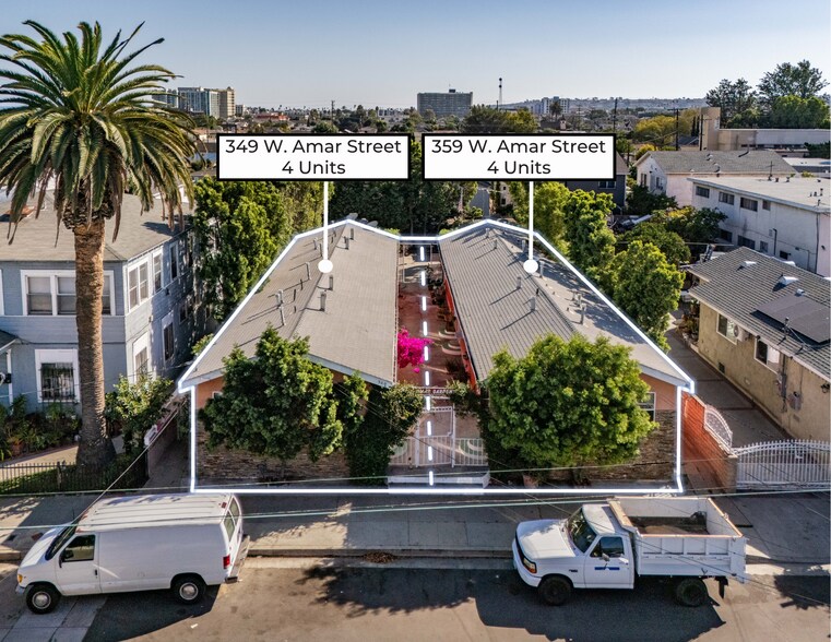 349-359 W Amar St, San Pedro, CA à vendre - Photo de l’immeuble – Image 1 sur 12