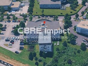 Dijon, CDO - VUE AÉRIENNE vue de carte