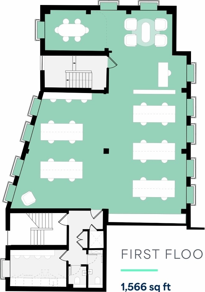 1-3 South St, Chichester à louer Plan d’étage– Image 1 sur 10
