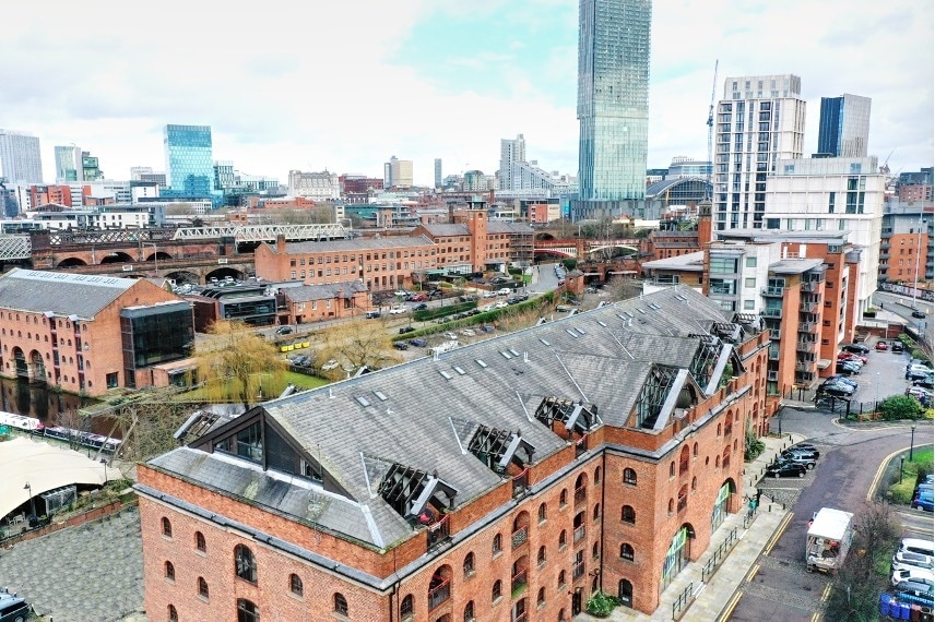 Castlefield, Manchester à louer - Aérien – Image 2 sur 7